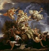 Luca  Giordano Allegory of Prudence painting